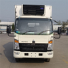 HOWO 4X2 Refrigerator Truck White Color