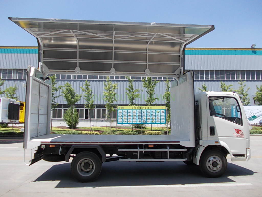 SINOTRUK HOWO 4X2 Wing Van Truck