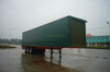 SINOTRUK 40FT 3 Axles Curtain Side Semi Trailer 