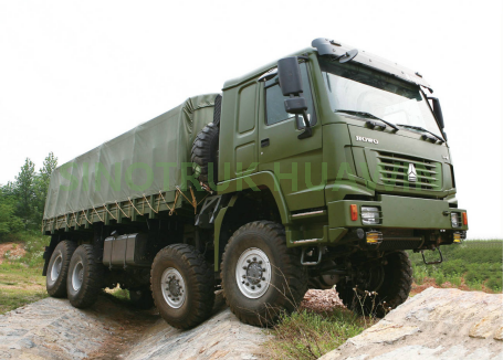 HOWO 8X8 All-wheel Drive Cargo Truck
